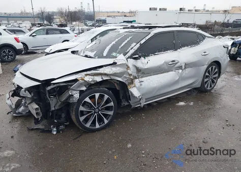 2019 Nissan Maxima 3.5 Platinum z USA, uszkodzony, nr VIN 1N4AA6AV7KC375115